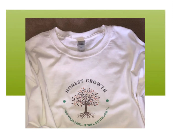 Custom T Shirts! Unisex, Logo T-Shirt *Represent Honest Growth in fashionable style with your Rounded-Collar t-shirt. Honest Growth, LLC
